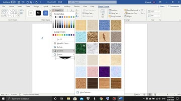 Shape Format Tab and Shape Styles Group in Word