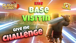 🔴Legend League Live Attacks | Base Visitings | Audience Interaction | #LegendLeague #Clashofclans