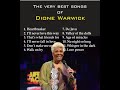 The very best of dione warwick