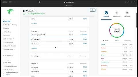 How to "Close Out" a Month in EveryDollar