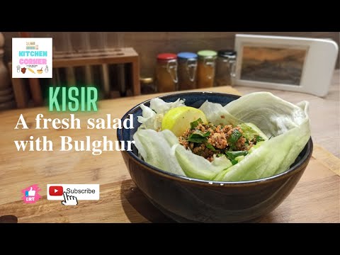 BULGHUR SALAD | KISIR  How to make bulghur salad? #kısır  #bulghursalad #vegan #vegetarian