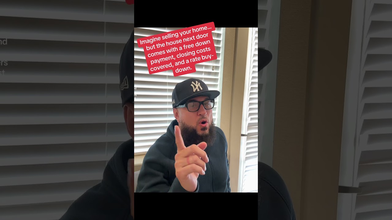 New construction,no down payment no closing cost and they will buy down the rate. How do you compete