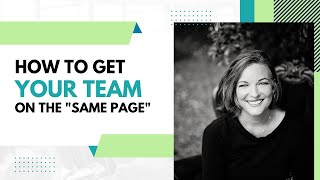 How to get your team to be on the same page using The Team Success Sheet©