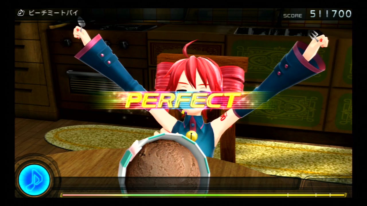 「重音Teto」ピーチミートパイ「Peach Meat Pie」(7☆) [PERFECT] Project DIVA F