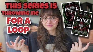 this series is throwing me for a loop🪡🏹*SPOILERS* | continuing the Powerless trilogy | reading vlog