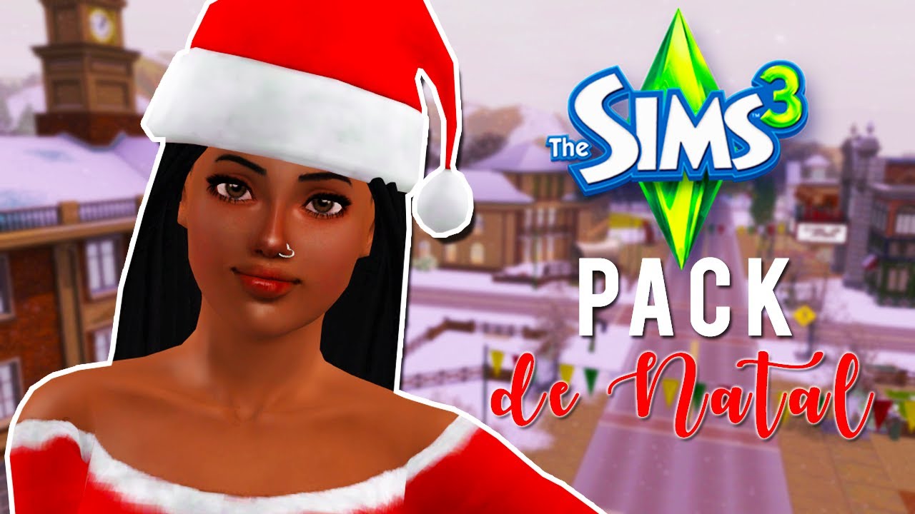 PACK de NATAL 🎄 // The Sims 3 - YouTube