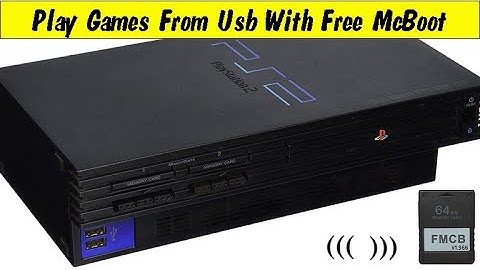 How to Play Games via USB on PS2 using Free Mcboot 2021