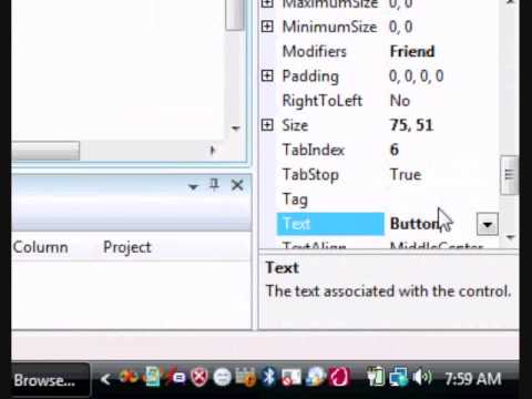 Microsoft™ Visual Basic 2008 - Simple Web Browser
