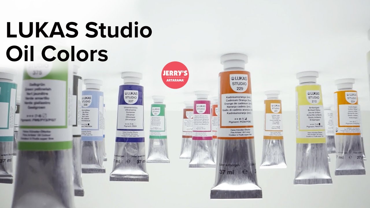 What oil paint brand is a great value? LUKAS Studio Artist Oil Colors