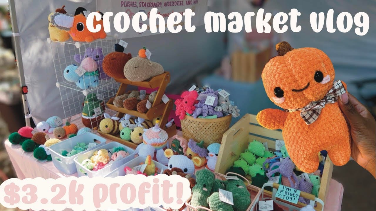 Видеоблог о рынке вязания крючком! | Прибыль 3,2 тыс. долларов! | 01