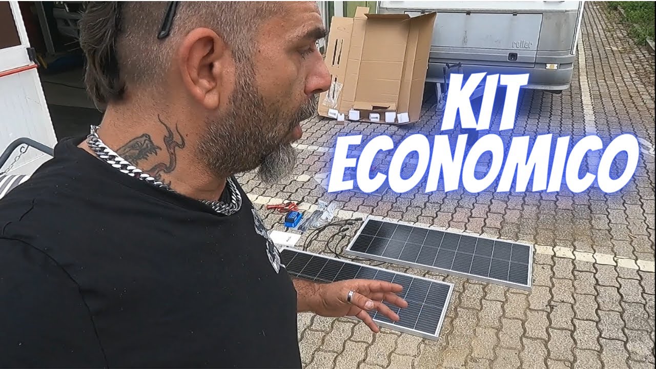 Camper Van Pannelli Solari kit fotovoltaico economico Vevor