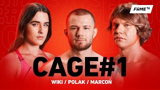 FAME 16 CAGE: Wiki, Polak, Marcoń (prowadzi Wardęga)