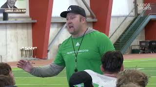 UND Football's Eric Schmidt Spring Practice Sit Down with Midco Sports | Midco Sports | 04/09/24