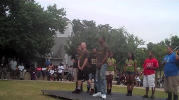 LIVE Welcome Week at EMU: NPHC Unity Step