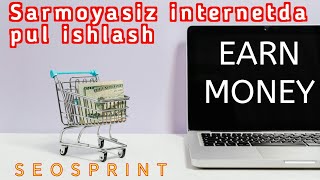 Seosprint internetda sarmoyasiz pul ishlash