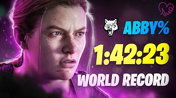 TLOU2R Speedrun (1:42:23) World Record - Abby% Grounded Glitchless [PS5]