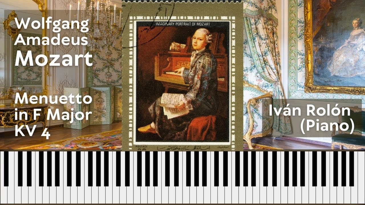 W. A. Mozart, Menuetto in F Major KV 4