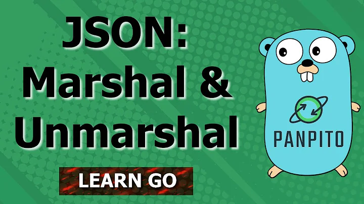[Golang] How to marshal and unmarshal JSON?
