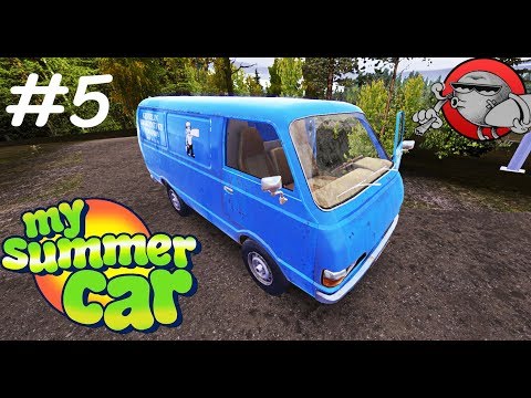 Видео: My Summer Car - КАТАЮСЬ НА ФУРГОНЕ (S2E5)