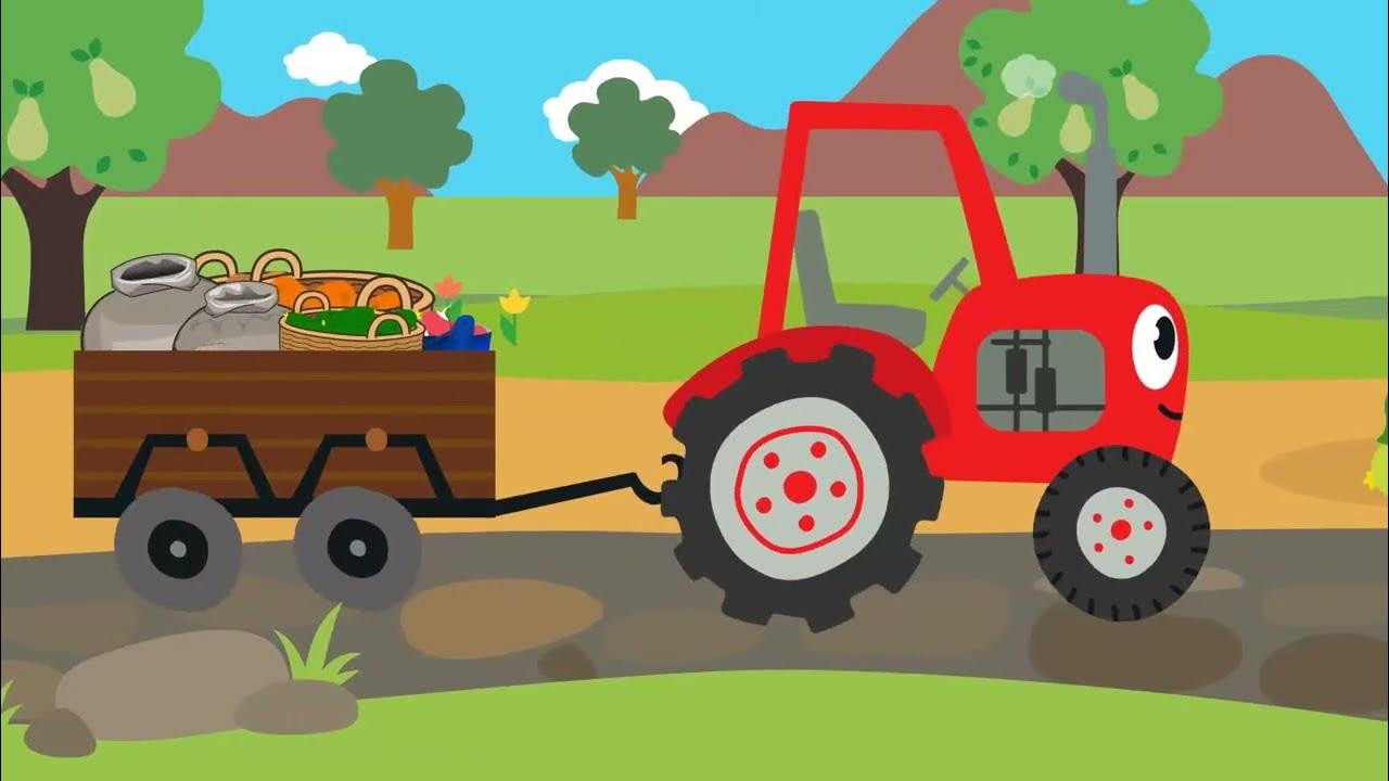 Котэ тв - свинка на машинке - песенки для детей про машинки и животных. Синий трактор мегасборник для малышей. Синий трактор. Тракторы и машинки для малышей. Красный трактор котэ.