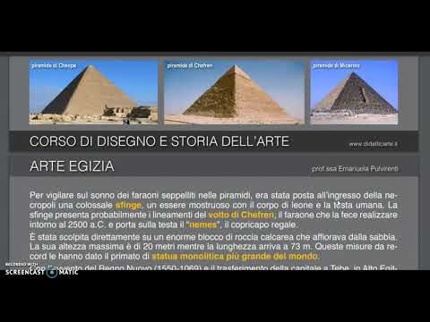 l&rsquo;arte egizia piramidi e tempio