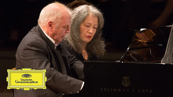 Martha Argerich & Daniel Barenboim  Mozart: Sonata...