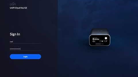 Manage UniFi Cloud Key Gen 2 network setup