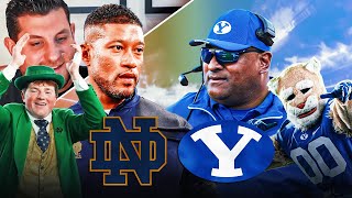 Should Notre Dame make BYU a PERMANENT opponent? Why Fighting Irish vs Cougars is a great matchup