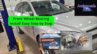 Chevy Captiva Sport & Equinox Front Wheel Bearing Replacement (2007–2015 Hub Assembly Guide)
