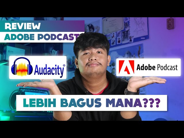 REVIEW !! Nyobain AI Adobe Podcast Yang Katanya Bisa Rubah Audio Jelek Jadi Lebih Jernih | Indonesia class=