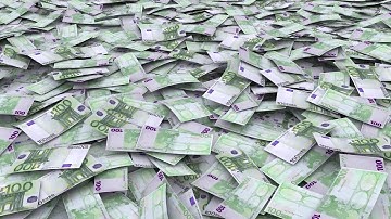 Falling Euros Stock Motion Graphics