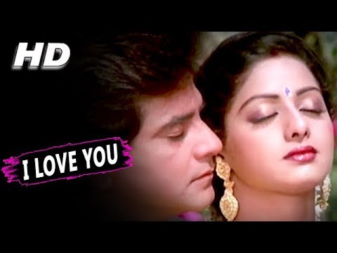 I Love You  Kishore Kumar Asha Bhosle  Akalmand 1984 Songs  Jeetendra Sridevi