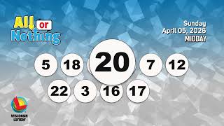 Wisconsin Lottery Midday Draw 04/05/2026