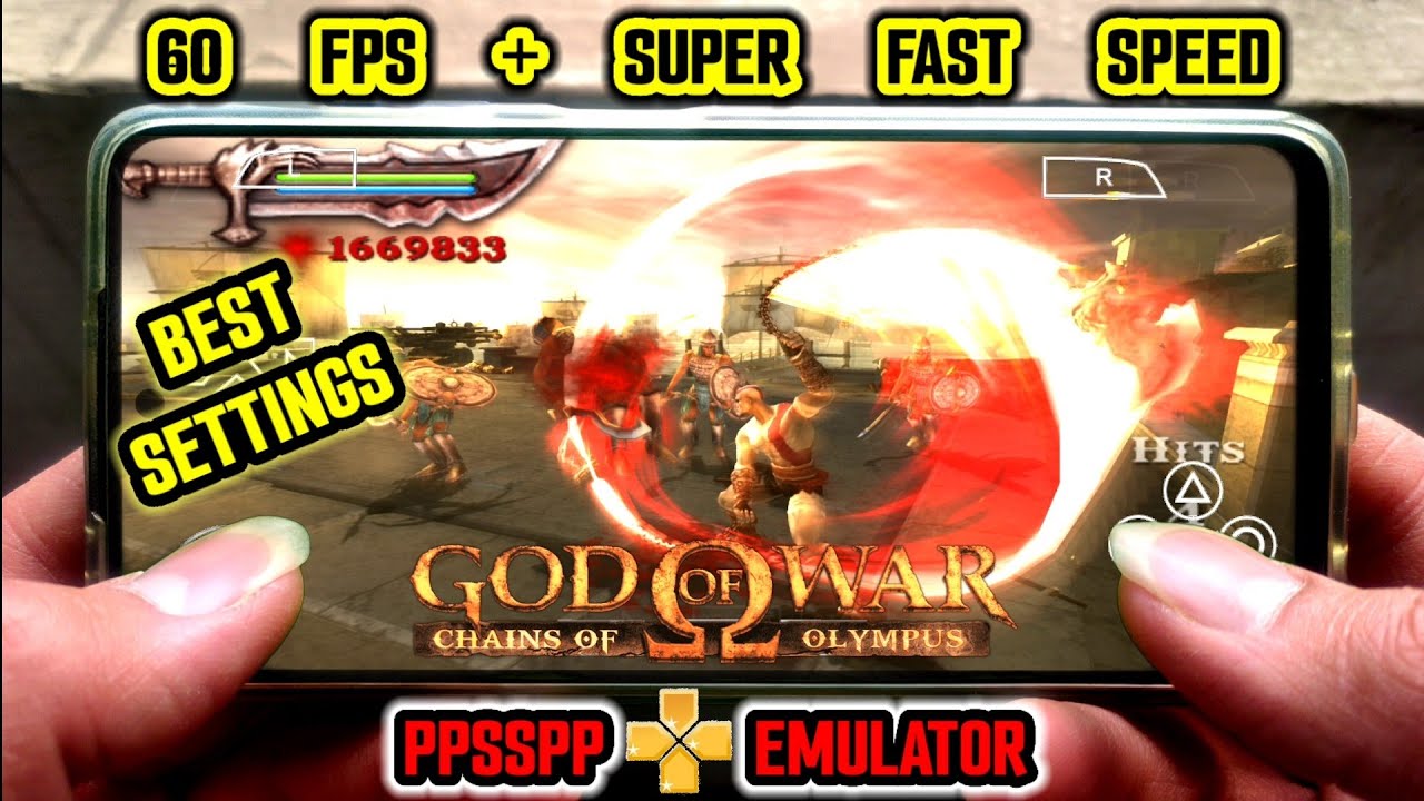 God of war chains of olympus ppsspp emulator best settings