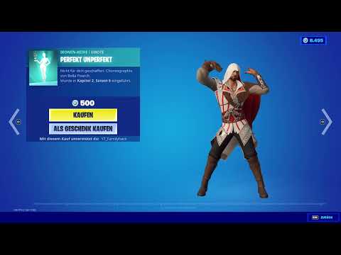 Perfekt Unperfekt Emote in Fortnite - CC: YT_FamilyHack - Neu im Shop