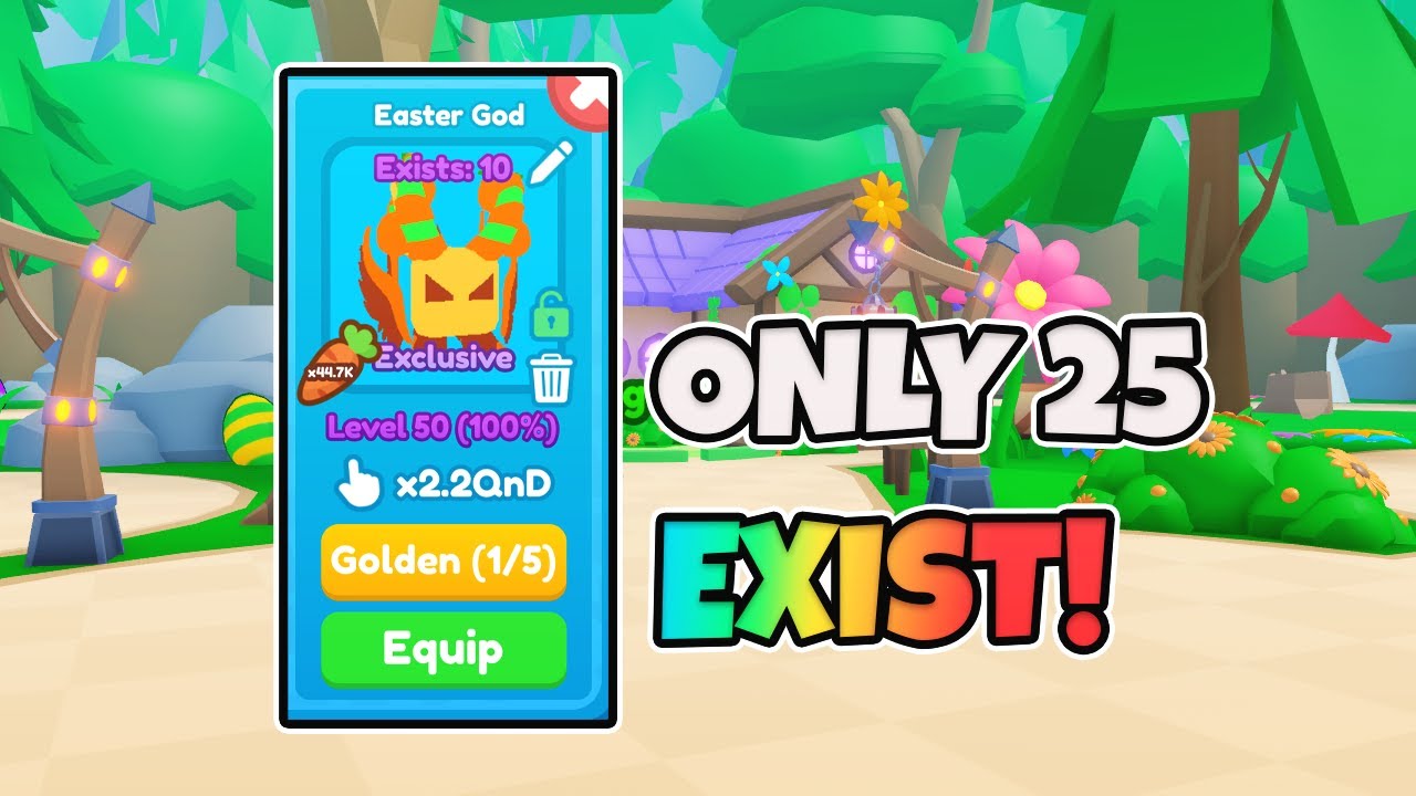 I Got The *NEW* Easter God Egg Hunt Pet In Rebirth Champions X! (ROBLOX