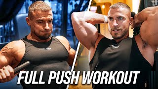 RAW Push Workout - Chest, Shoulders & Triceps