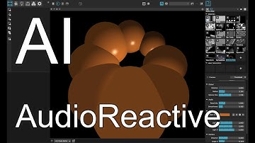 Audio Reactive materials using MadAI