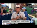 Joe Zone and Tyler Hughes throwing out first pitch at Yard Goats game!