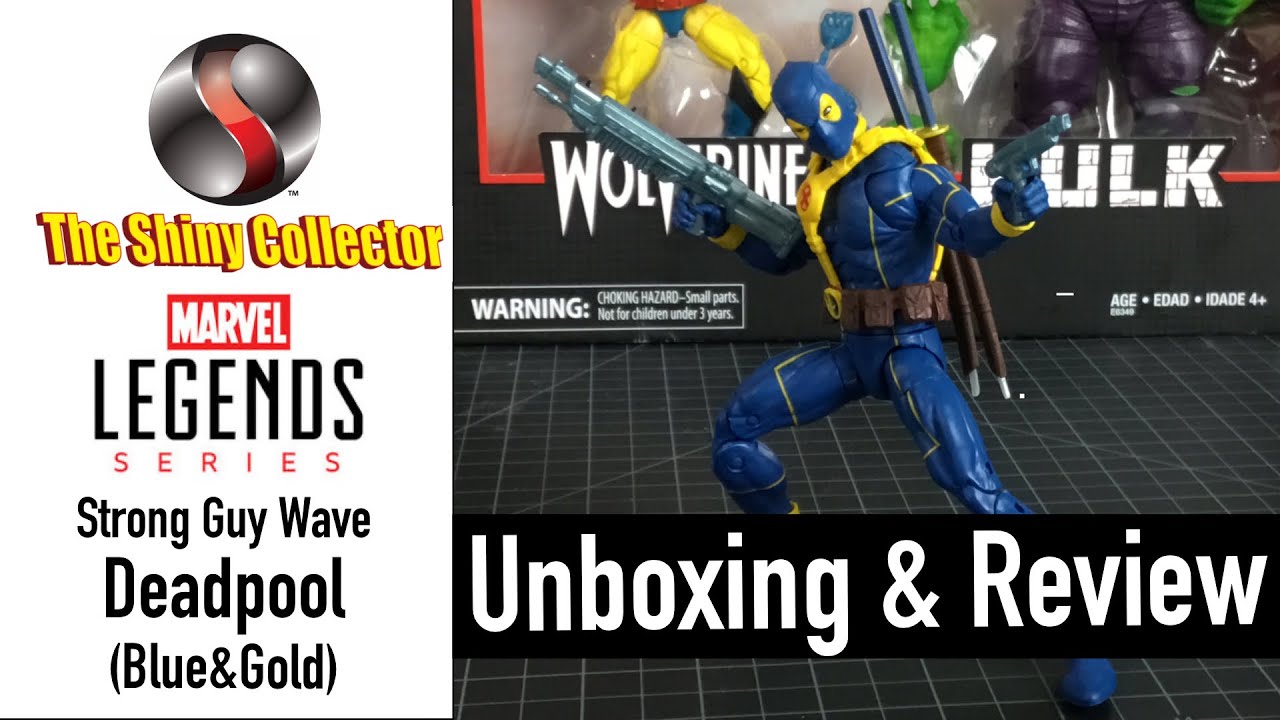 Unboxing And Review: Deadpool (Blue & Gold)