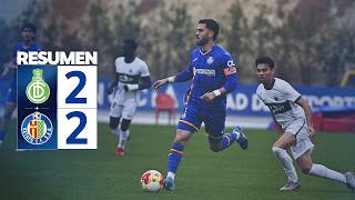 Resumen Elche Ilicitano 2 - 2 Getafe B