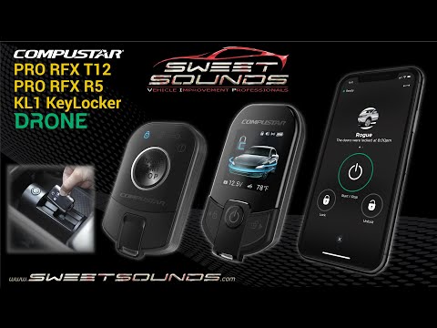 Compustar Pro RFX T13 & Pro RFX R5 & KL1 Keylocker Remote Car Starter Intro with Proximity Unlock