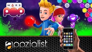 Mars Pop - Bubble Shooter - Android IOS iPad iPhone App (By Outfit7 Limited) Gameplay #01 Lets Play screenshot 3