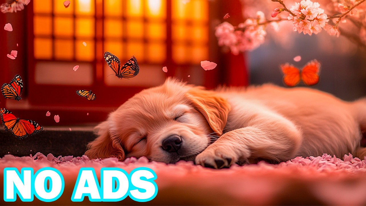 12 часов расслабляющей фортепианной музыки для собак 🎹 Спокойная ночная музыка для собак 🐾 Музыка