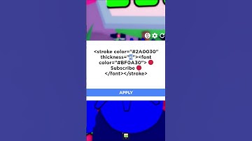 how to get COLORED TEXT in pls donate... #roblox #shorts