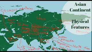Asian Physical Features || Geographic Region||EasyToRead