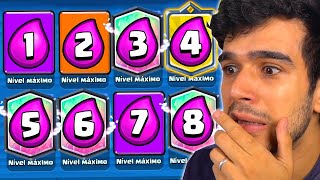 SÓ VALE CARTA COM ELIXIR DIFERENTE NO CLASH ROYALE!!