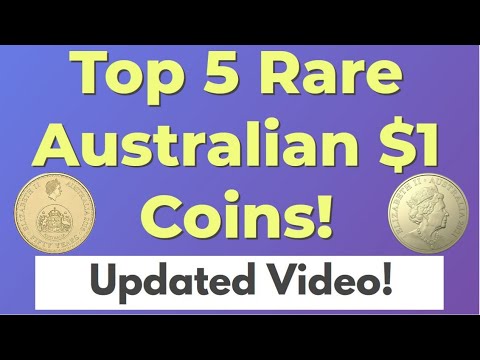 Top 5 Rare Australian $1 Coins Found In Change (Updated Video 2023)