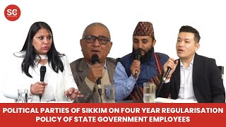 SC DIS: Pol parties of Sikkim on four-year regularisation policy of state government employees