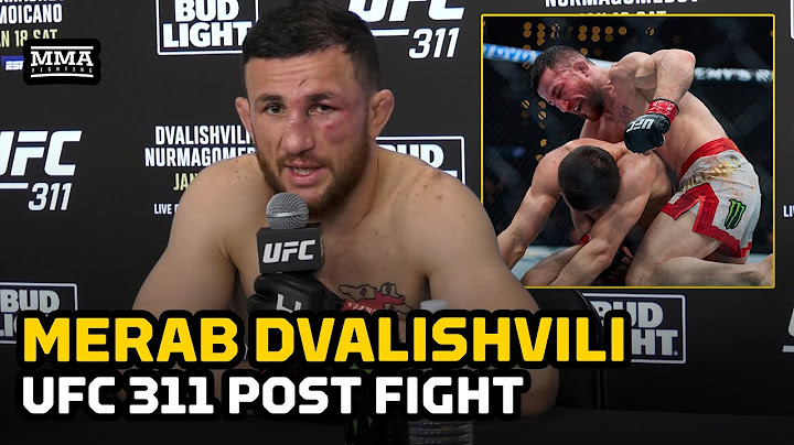 Merab Dvalishvili Reacts To Win Over Umar Nurmagomedov, Reveals Injuries Before UFC 311